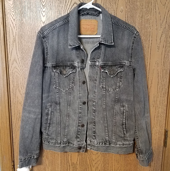 Levi's Denim Jacket, Grey, Small